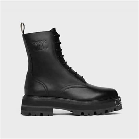 celine timberland boots|celine lace up boots.